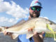 Glenn Young caught this redfish and a host of others on a Z-Man ChatterBait while fishing Venice last month.