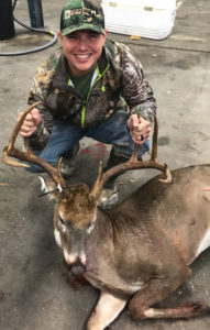 Chas Farrell knocked down this big Calcasieu Parish 10-point on Nov. 4. The big buck green-scored 141 inches of bone. 