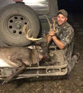 A closer look at Ben Brallier's Concordia Parish 14-pointer nicknamed Picket Fence, which was shot on Nov. 18. 