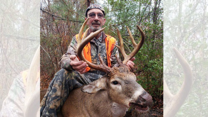 Larry Louviere, of Breaux Bridge, made the long drive up to Bienville Parish pay off when he knocked off a big 10-point on Dec. 15.