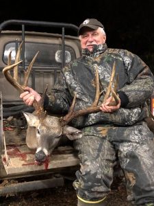 Joe McPherson, of Woodworth, shot this giant 17-pointer in Avoyelles Parish on Dec. 9. It has been green-scored from 196 to 203 inches, and could potentially be the new state record typical buck when it's scored later this fall at the Louisiana Sportsman Show and Festival in Gonzales in March. 