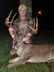 After a three-year wait, Keith Suire finally got a crack at this big Beauregard Parish 10-point, and took full advantage of his opportunity on Nov. 7. The big buck green-scored north of 150 inches. 