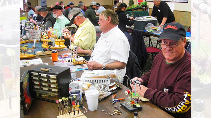 One sure way for novice fly tiers to advance their skills is by attending a fly festival. At the Cenla Fly Festival last year, expert fly tiers from across the region demonstrated a wide variety of flies.