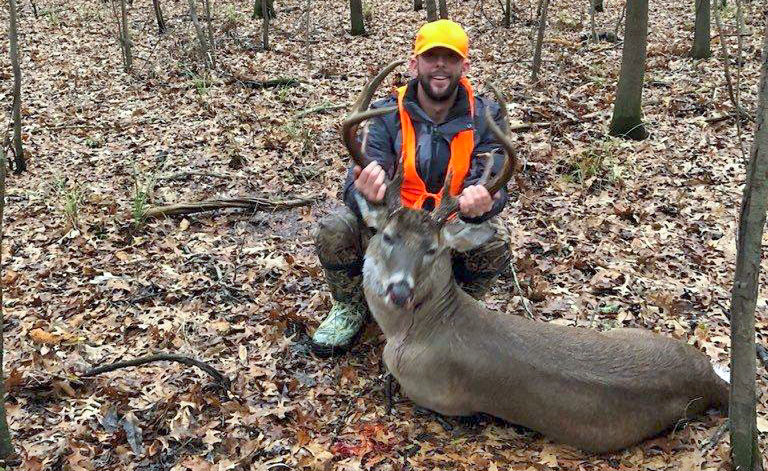 Robert Anderson shot this 157-inch 11-pointer on Dec. 31 on a portion of the Dewey Wills Wildlife Management Area located in Catahoula Parish.