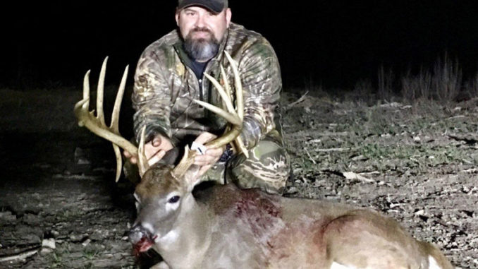 Shannon Harper of West Monroe downed this impressive 14-point Lincoln Parish buck on Jan. 19.