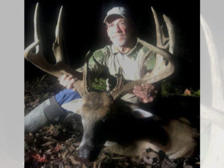 Mike Jones downed this big West Feliciana Parish buck on Christmas Day.
