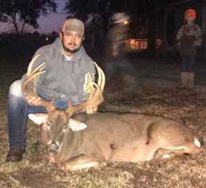 John LeJeune dropped this big Pointe Coupee Parish 11-pointer on Dec. 21, which ultimately green-scored 173 inches of bone. 