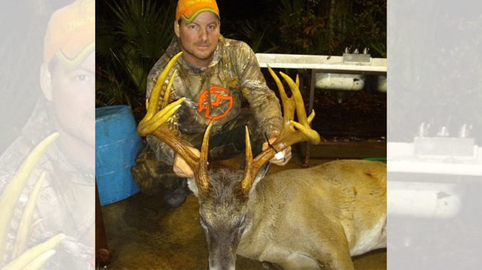 Jeffrey Stallings made the most of a lottery hunt at Tensas National Wildlife Refuge early last month, when he downed this big 13-pointer that stretched the tape to 176 inches.