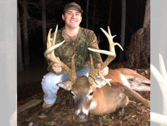 Matthew Weems downed this big Tensas Parish buck on Dec. 21.