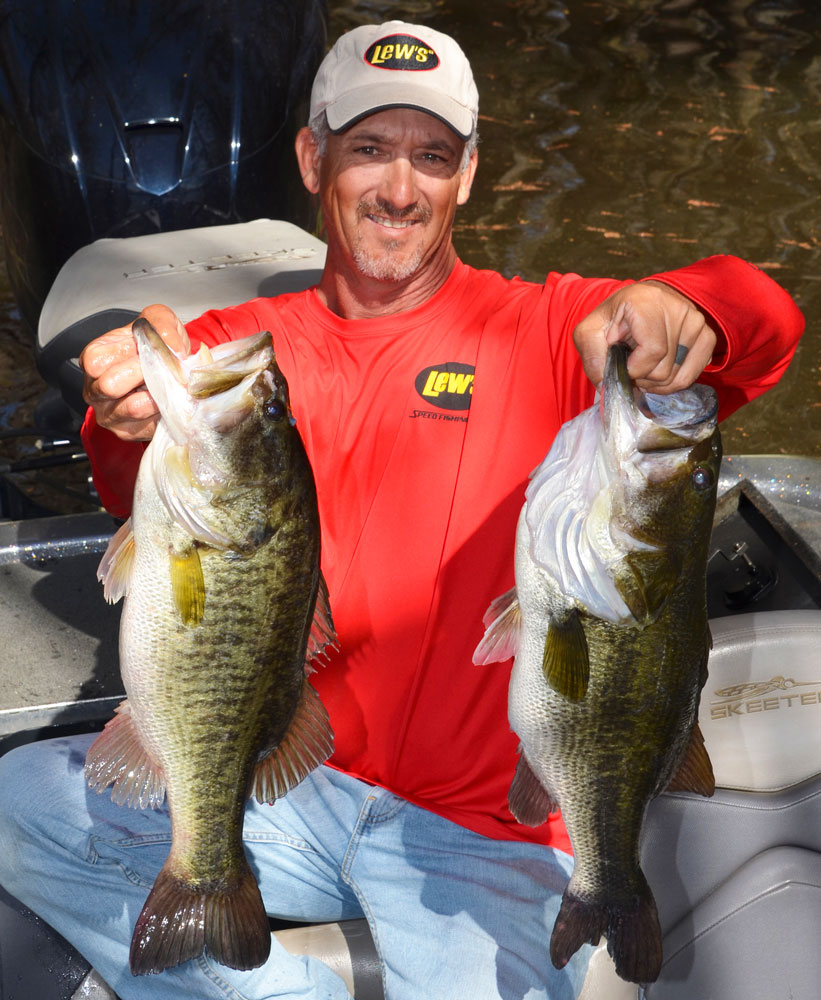 Special size and creel limits apply to anglers of both states when fishing in Caddo Lake.
