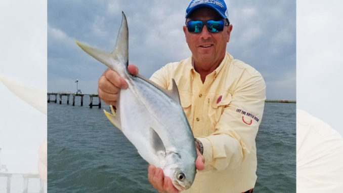 Finishing the day off with pompano put icing on the cupcake for many of Guide Tommy Pellegrin’s March trips.
