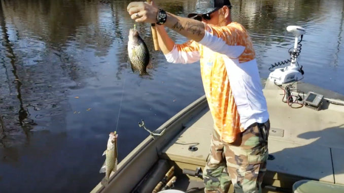 Capt. Todd Vick shares tips on using tandem rigs for crappie.