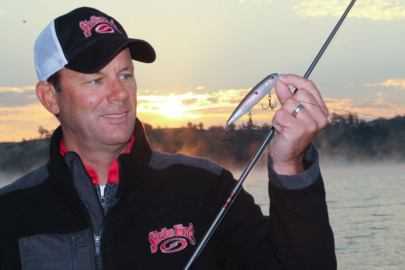 With fish feeding aggressively in the low light conditions, topwaters can be incredibly effective at sunrise.