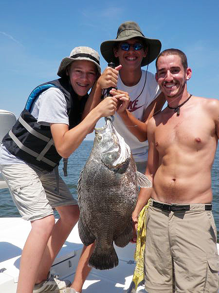 Large tripletail like this one are common below Venice, but not so much below Cypremort Point. Offshore anglers who fish the South Marsh Island, Vermilion and Eugene Island blocks in that region of the Gulf of Mexico try to catch them off floating debris or grasslines, according to Sea Mistress crew members Lannie Buteau of Jeanerette and Paul Migues of New Iberia. As tough as it is, they are proficient and usually put the tasty fish in the boat, especially during the Iberia Rod & Gun Club Saltwater Fishing Rodeo on Fourth of July weekend.