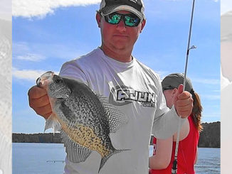 Zachary Dubois of Kaplan has been catching quality black crappie (sac-a-lait) at midlake in Toledo Bend.