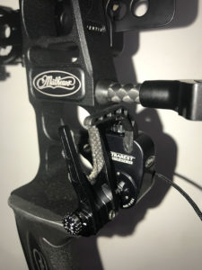 Mathews’ Ultra Rest Integrate MX arrow rest is a special addition to the Vertix bow.