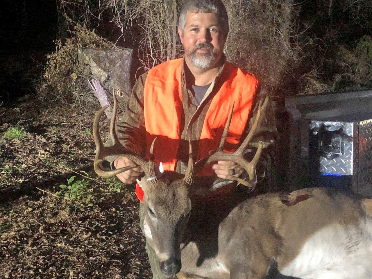 J.D. Smith and his 142-inch Claiborne Parish 10-point taken on Oct. 12. (Photo courtesy J.D. Smith)