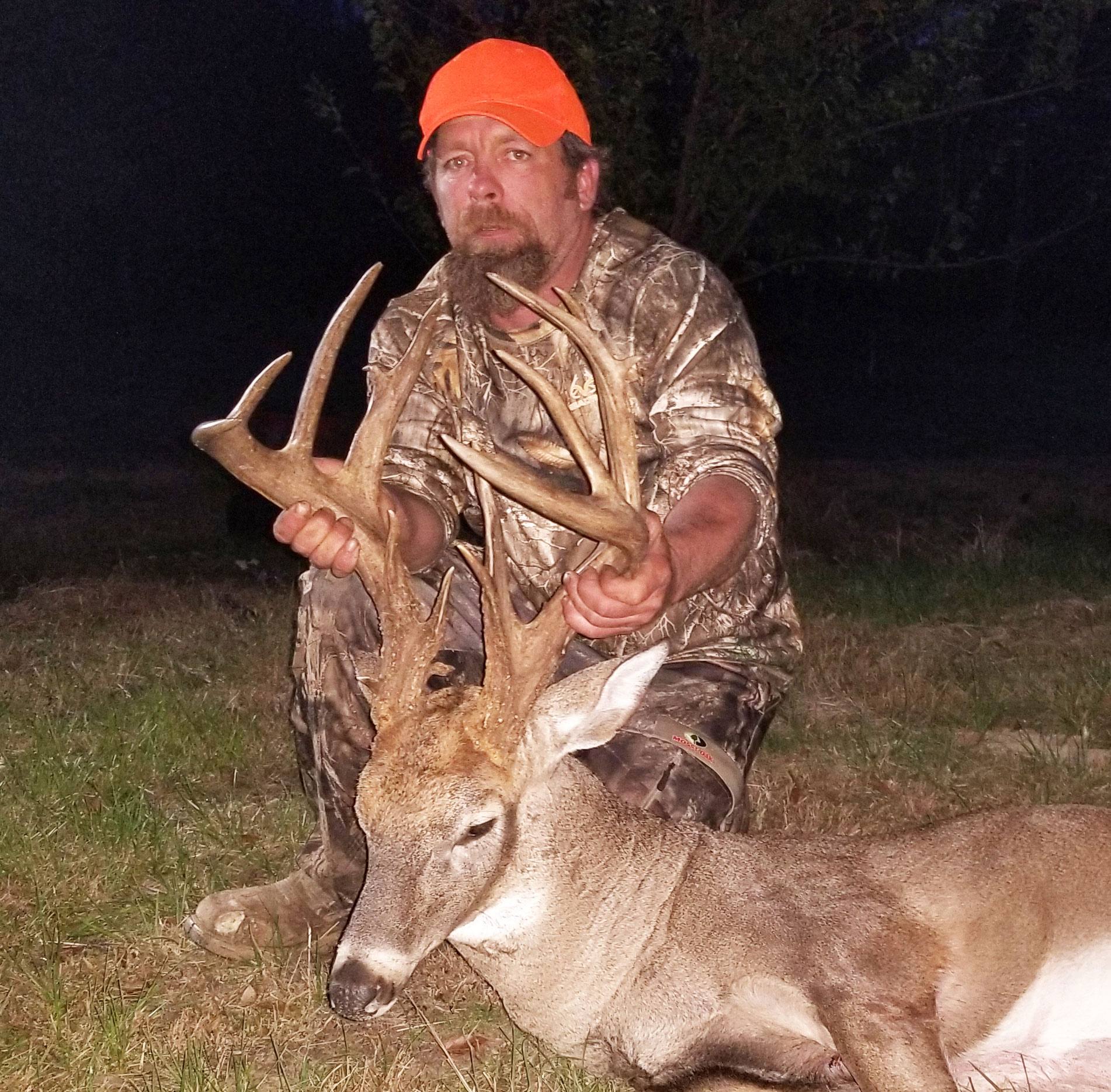 Donald Humphrey of Atlanta, Tex., killed a 174-inch trophy buck on Nov. 10 at Bodcau WMA in Bossier Parish.
