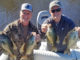 Tony (left) and Otis Taylor with some Bayou Des Allemands sac-a-lait.