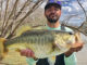 This 8.17-pound bass bit on a chartreuse/blue crank bait on Feb. 15 in Lake Fausse Pointe. Joseph Martin of Baton Rouge set the hook and landed the "hawg" with the help of his fishing buddy, Austin Whitaker of Baton Rouge. The bass, which was released after being weighed and photographed, was his personal best.(Photo courtesy of Joseph Martin)