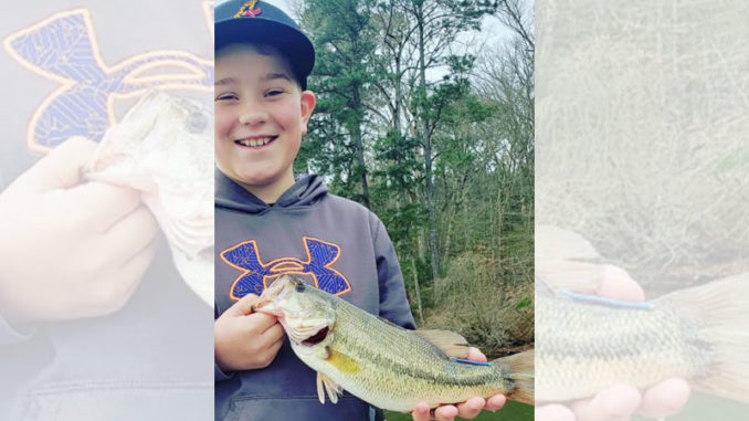 Keagan Trahan has already claimed $1,500 in cash for catching a 2020 BassCashBash tagged fish on Toledo Bend last month.