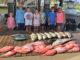 The “Chaos” crew for the Golden Meadow Fourchon Tarpon Rodeo with a mess of red snapper, cobia, jack creville and bonita. These kids took home 5 trophies and memories that will last a lifetime.