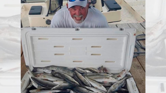 Capt. Bobby Gros said Leeville anglers will have plenty of action on the beaches for specks and white trout.
