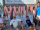 Wayne Henry and crew after a snapper trip out of Pecan Island.