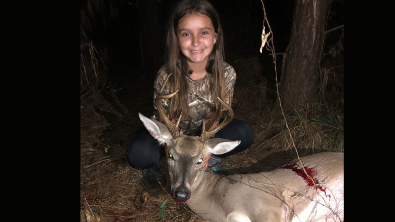First buck for Haley Mayberry