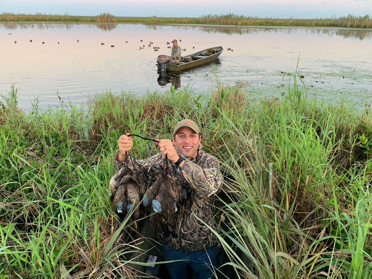 The author enjoyed a lottery hunt at LDWF’s White Lake Wetlands Conservation Area.