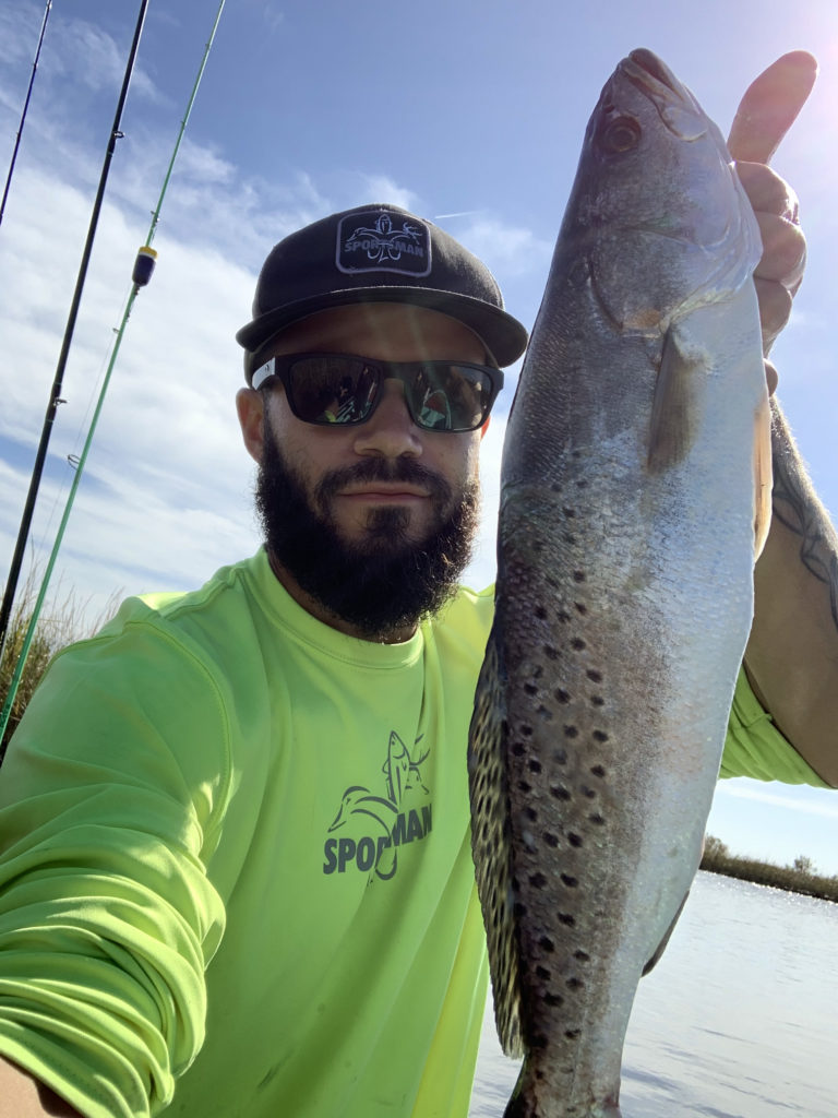 Top Water Trout Action