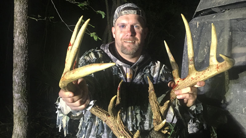 Ben Brallier killed a 14-point Concordia Parish buck on the afternoon of Oct. 29 that scored a whopping 172 5/8 inches of antler.