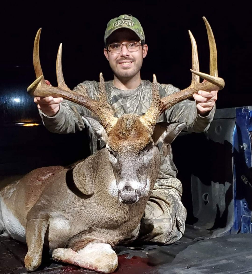 Joel Masters killed his trophy buck, nicknamed Bullwinkle, on Nov. 13 at the M and S Hunting Club in Sabine Parish.