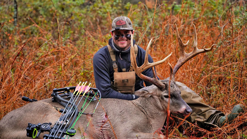 Levi Madden of Minden took a 235-pound, 11-point Madison Parish buck with his Hoyt RX-4 bow on November 29.