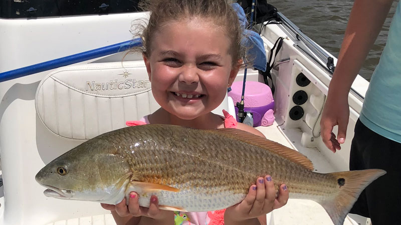 Leah's Big Lake redfish