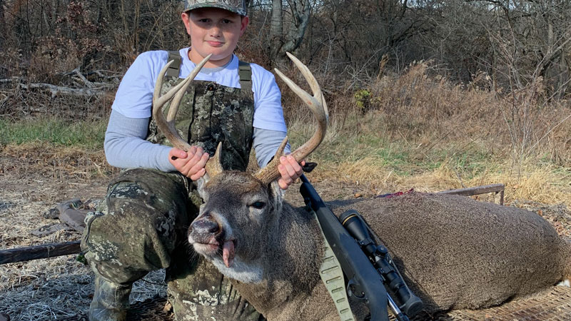 8-point for youth hunter Blake