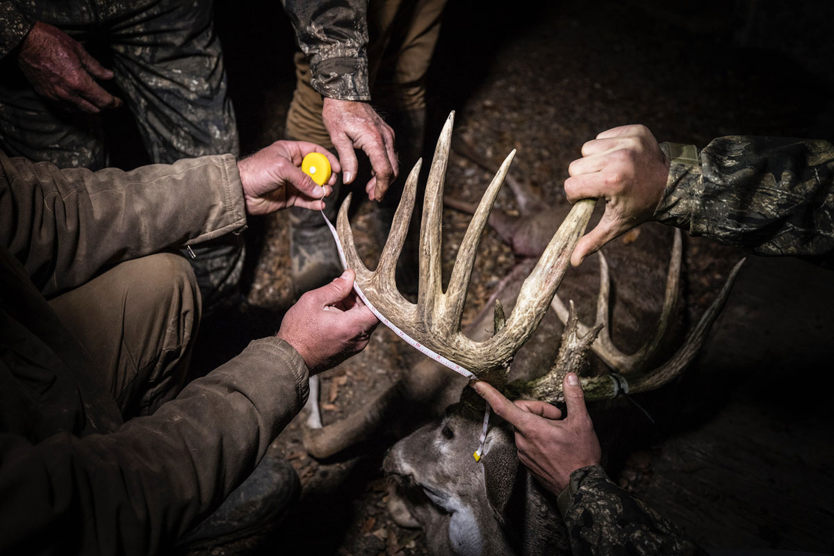 Tyler Jordan's big buck, nicknamed ‘Stomper,’ went on to measure an incredible 190 4/8 inches.