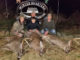Three members of the Foti family from Lafayette downed three impressive bucks in Tensas Parish on the same afternoon.