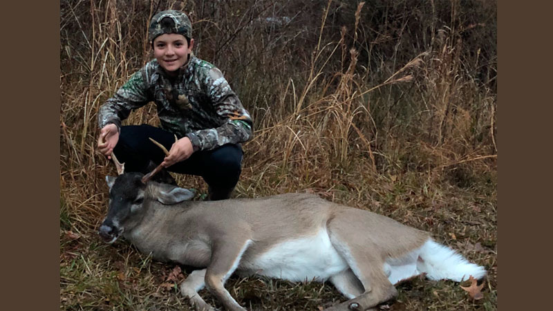 Metairie 12-year-old gets first buck