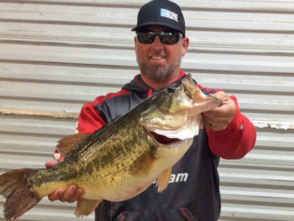 Bart Blakelock’s 10.61-pound Toledo Bend bass hit a small crankbait on March 12.