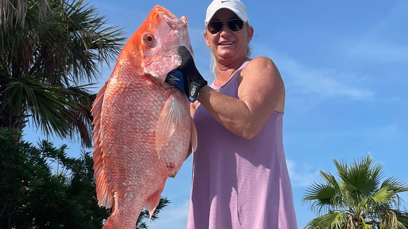 Vickie's red snapper