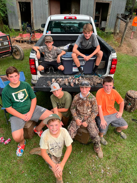 Annual kids dove hunt - Louisiana Sportsman