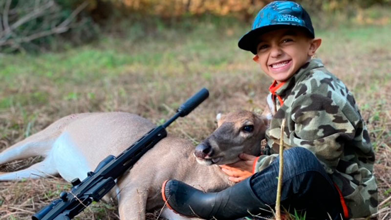 Youth season deer for Wyatt