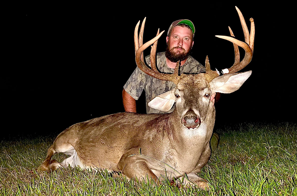 On Oct. 2, Timmy Dillard took this 265-pound, 10-point buck in Webster Parish.