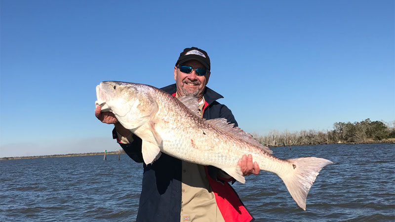Darren’s largest redfish