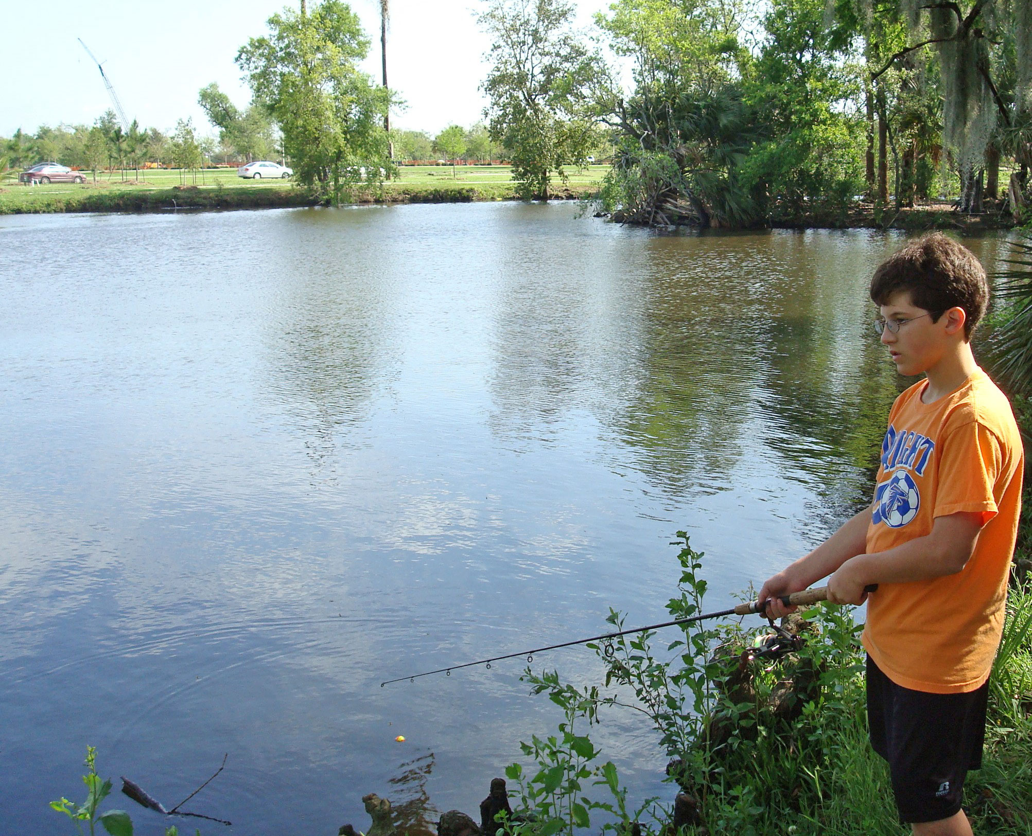 The City Park fishing rodeo is a bank-fishing only event, which makes it perfect for young anglers.