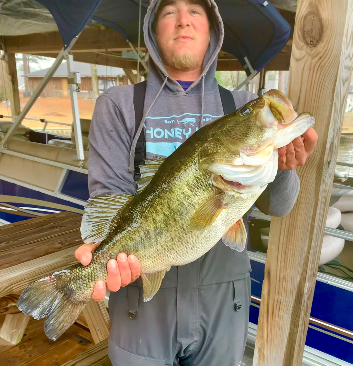 Twin tens? Almost. Heath Kennedy caught this 9.23, almost a twin to his 10-pounder that came an hour later.