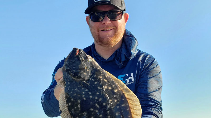 A couple of nice Flounders caught in leeville days before the season closed. Fishing with gulp on a jig head.