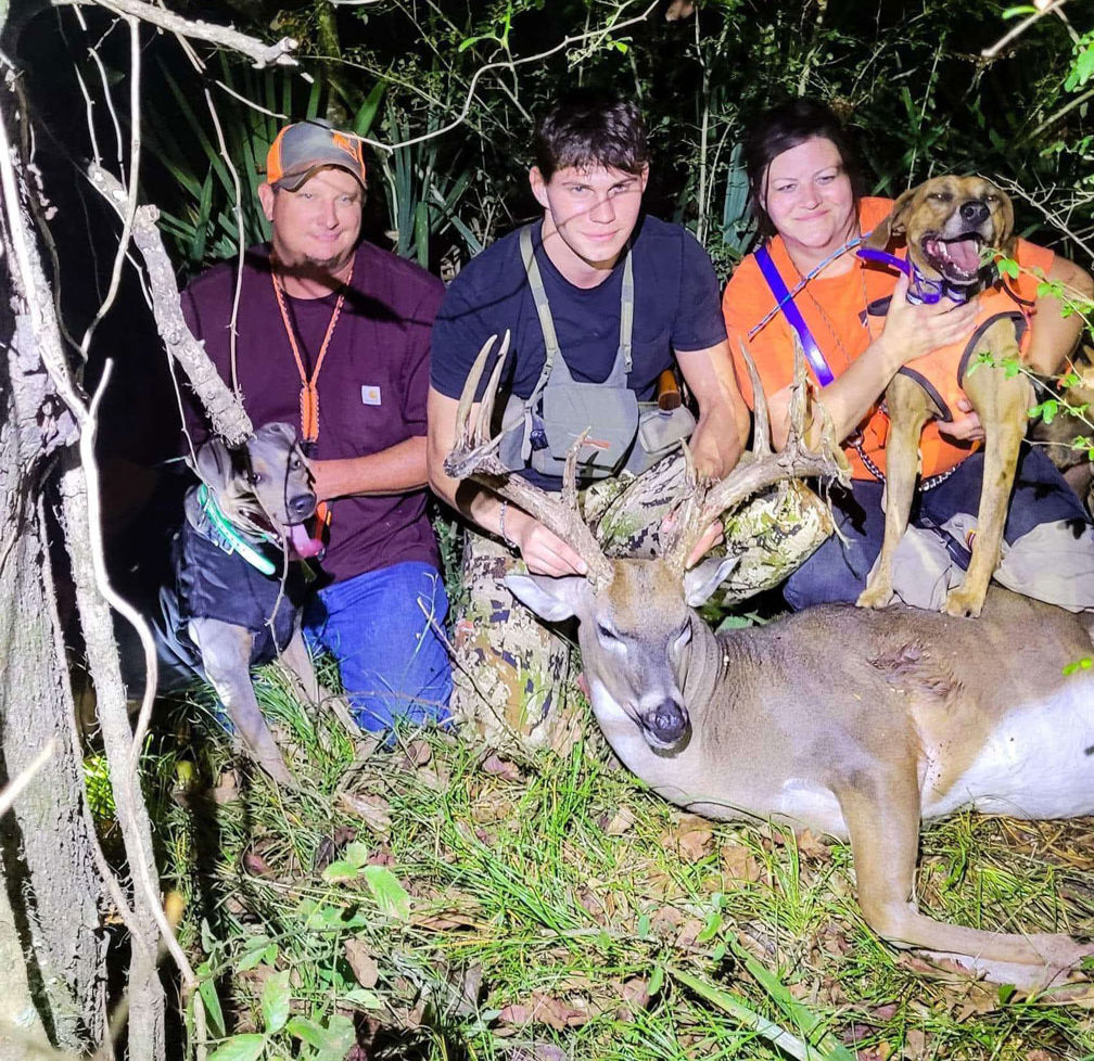 Collin Riddle of Marksville took this impressive 10-point buck on Oct. 10 in Avoyelles Parish.
