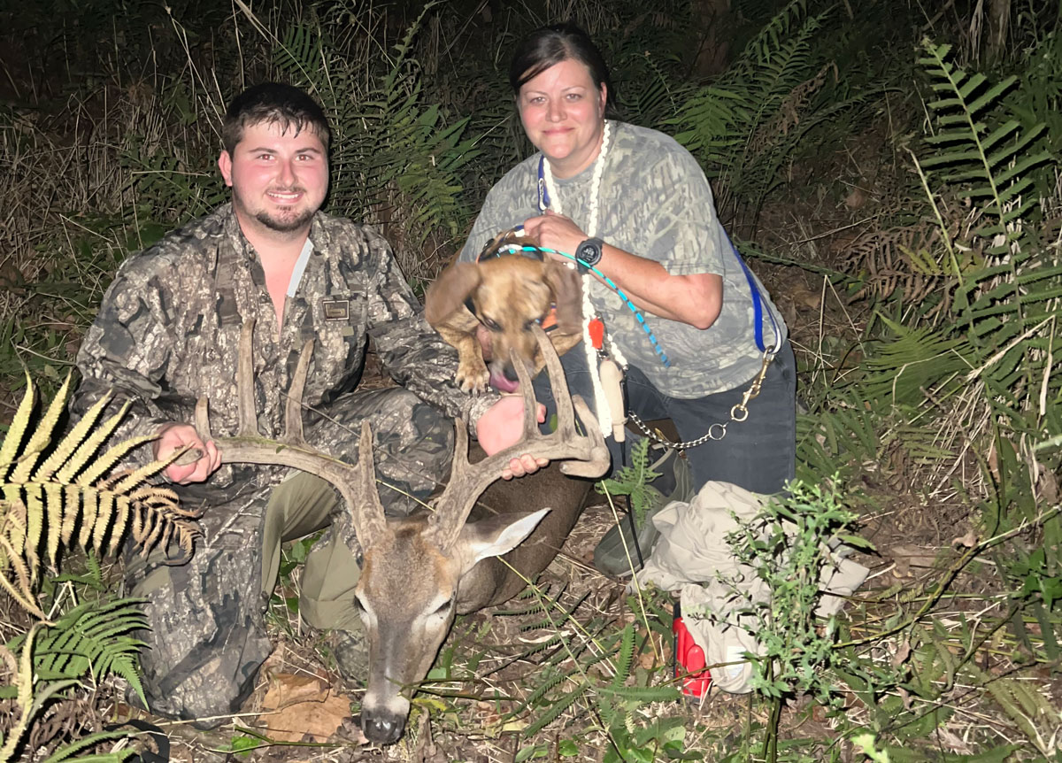 Garrett Thibodeaux took this impressive 11-point buck on Oct. 16 at the Grand Lake Hunting Club in Avoyelles Parish.